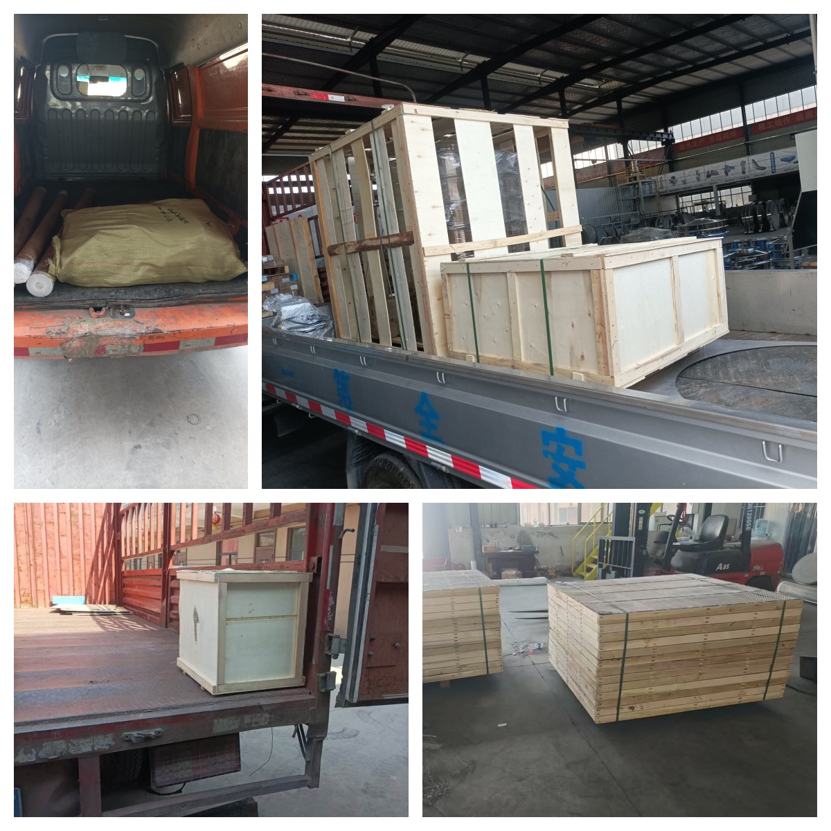 特殊定制旋振筛、筛网、网架、电磁给料机、螺旋输送机等发货